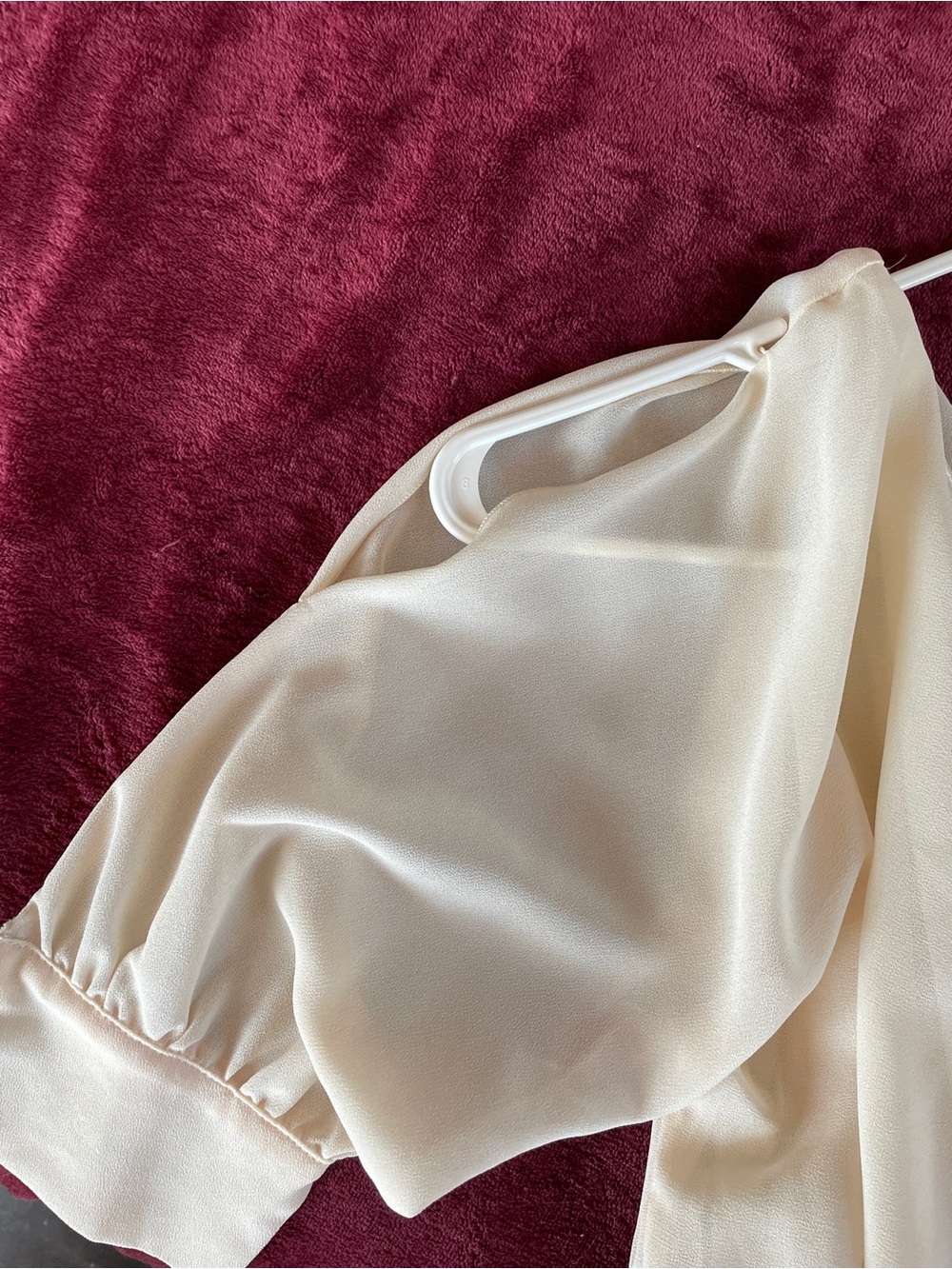 Kalo Moda Cream White Dress, S/M - Picture 7 of 7